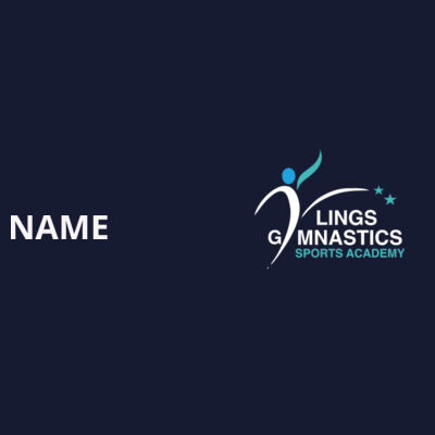 LGSA - HOODIE - WHITE GLITTER NAME Design