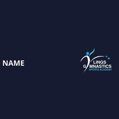 LGSA - SWEAT SHIRT - WHITE GLITTER NAME Design