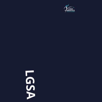 LGSA - JOGGERS - WHITE GLITTER  Design
