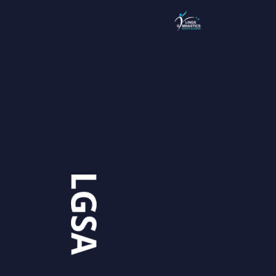 LGSA - ADULT JOGGERS - WHITE GLITTER NAME  Design