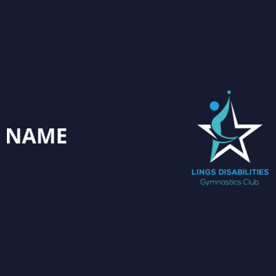LDGC - HOODIE - WHITE GLITTER  Design